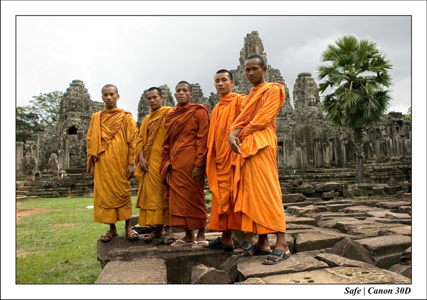 2006 - 07 - Temple angkor - Bayon 01